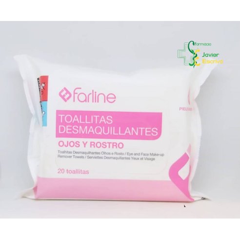 Toallitas Desmaquillantes 20 unidades Farline