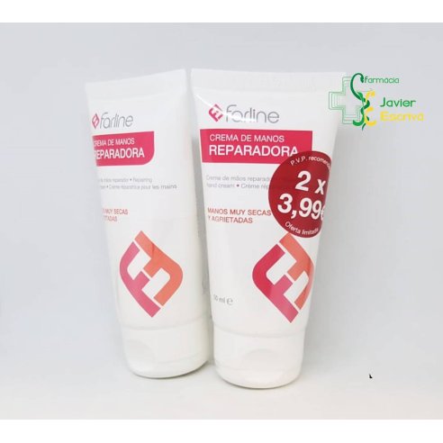 Duplo Crema de Manos Reparadora Farline