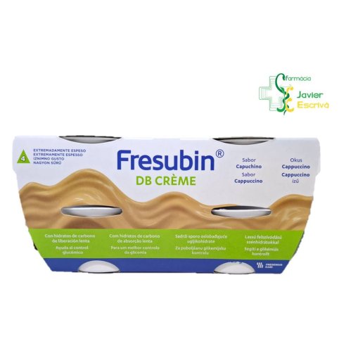 Fresubin Db Creme Sabor Capuchino 4x125g