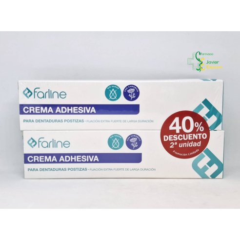 Duplo Crema Adhesiva Extra Fuerte Farline