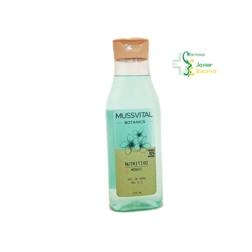 Gel de Baño Nutritivo Monoï Mussvital Botanics