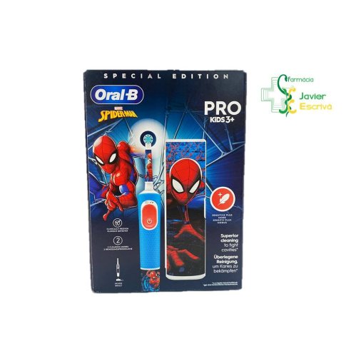 Cepillo Eléctrico Infantil Spiderman Oral B