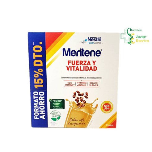 Formato Ahorro Meritene Café Descafeinado 30 Sob