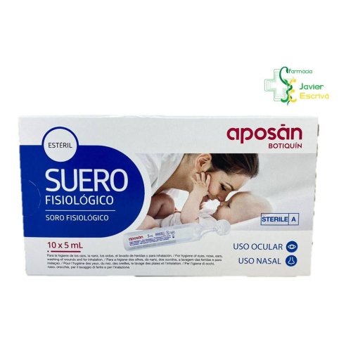 Suero Fisiológico 10 Monodosis Aposán