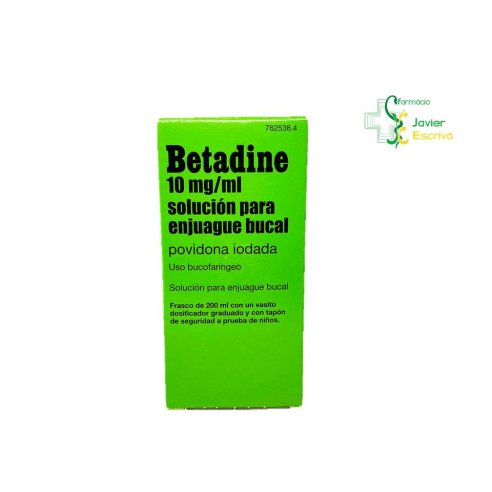 Betadine Solución Bucal 200 ml Viatris