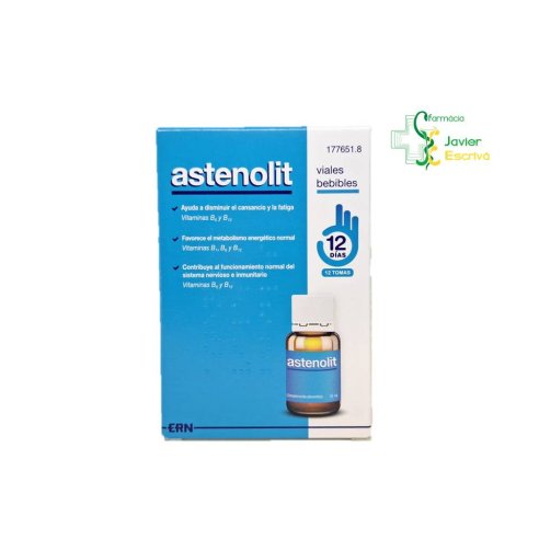 Astenolit 12 viales bebibles ERN