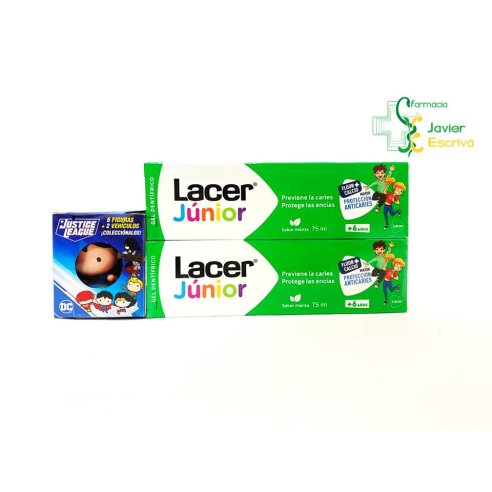 Duplo Lacer Gel Dental Junior Sabor Menta