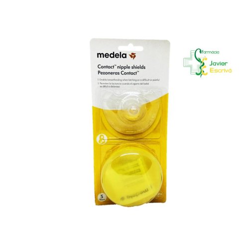 Pezoneras Contact talla S Medela