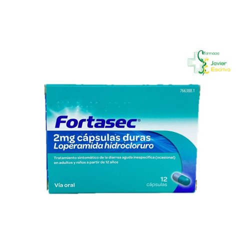 Fortasec 2 mg 12 cápsulas