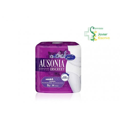 Ausonia Discreet Ropa Interior Talla M 8 uds