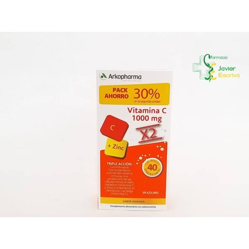 Arkopharma Pack Ahorro Vitamina C + Zinc