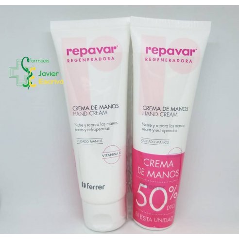 Duplo Repavar Crema Manos 2x75ml