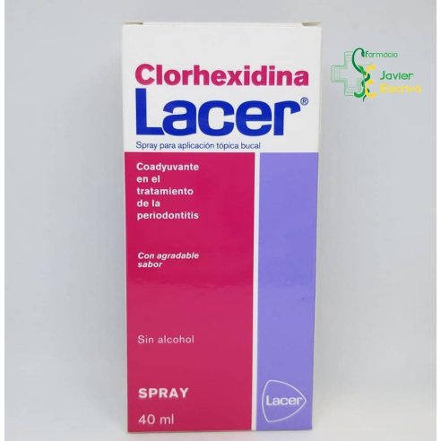 Clorhexidina Spray Bucal 40 ml Lacer