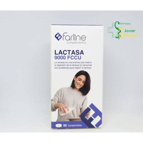 Lactasa 9000 FCCU 60 comprim Farline