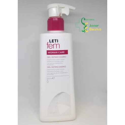 Letifem Gel Íntimo Diario 250ml Leti