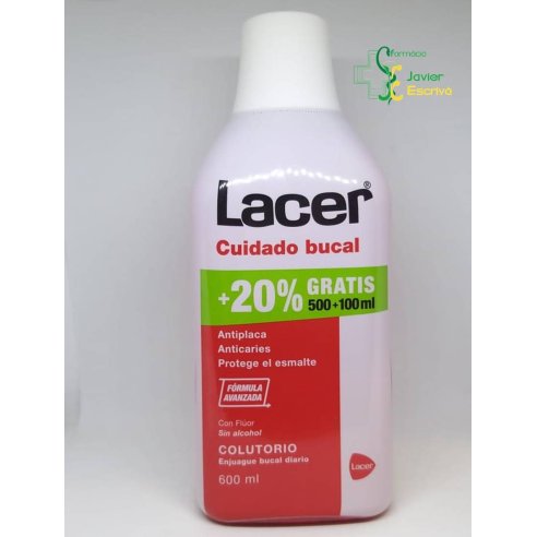 Colutorio Cuidado Bucal 500ml Lacer