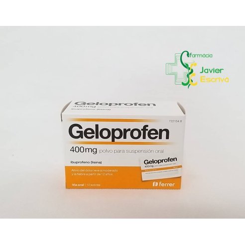 Geloprofen 400mg 12 sobres