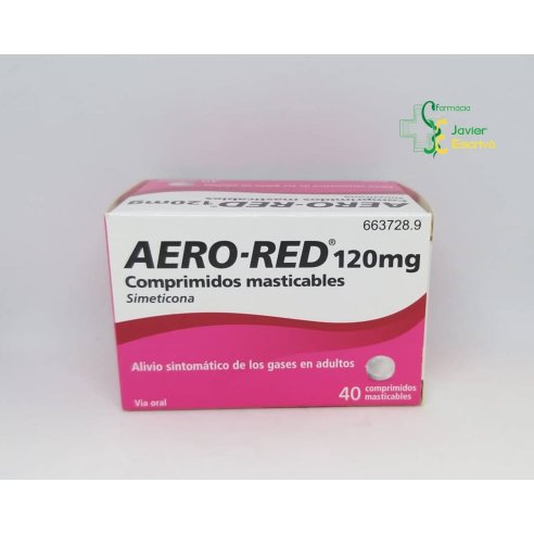 Aero Red 120mg 40 comprimidos masticables