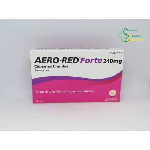 Aero Red Forte 240 mg 20 cápsulas blandas