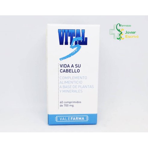 Vital 5 Cabello y Uñas 60 comprimi Valefarma