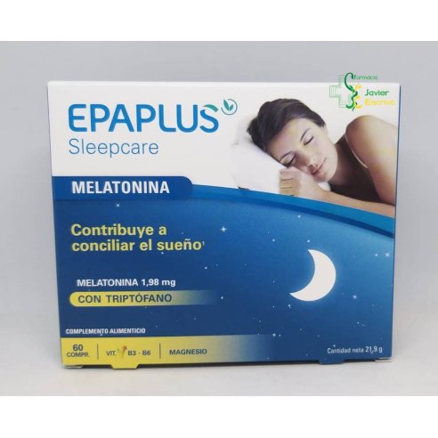 Epaplus Sleepcare Melatonina 60 comprimidos