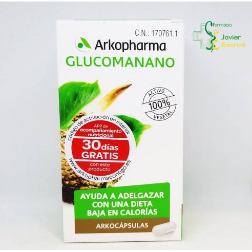 Glucomanano 150 cápsulas Arkopharma