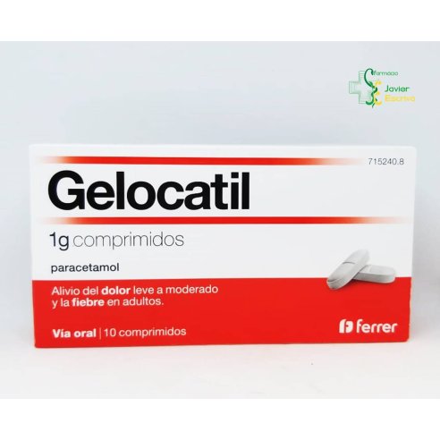 Gelocatil 1g 10 comprimidos Ferrer