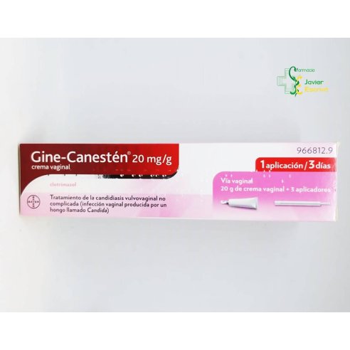 Gine-Canestén crema vaginal 20g y 3 aplicadores