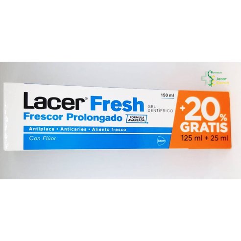 Lacer Fresh Gel Dentífrico 125ml Lacer