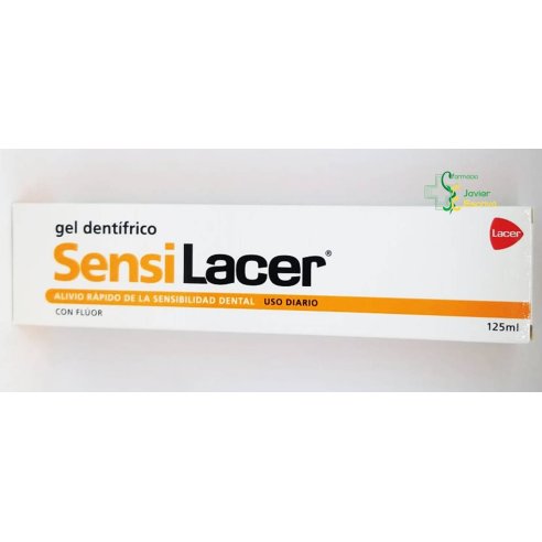 Gel Dentífrico Sensilacer 125 ml Lacer