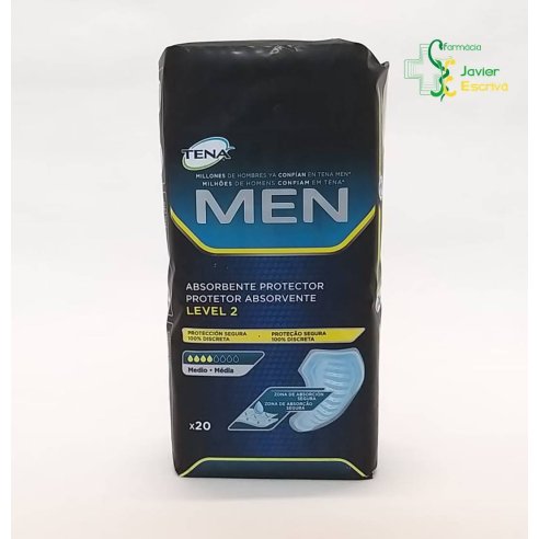 Tena Men Absorción Media L-2 20 unidades