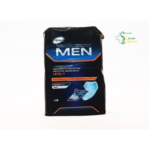 Tena Men Absorción Súper L-3 16 unidades