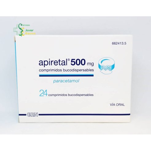 Apiretal 500mg 24 comprimidos bucodispersables