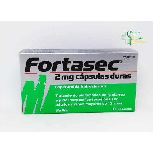 Fortasec 2mg 20 cápsulas