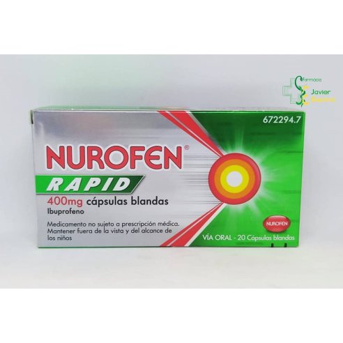 Nurofen Rápid 400mg 20 cápsulas blandas