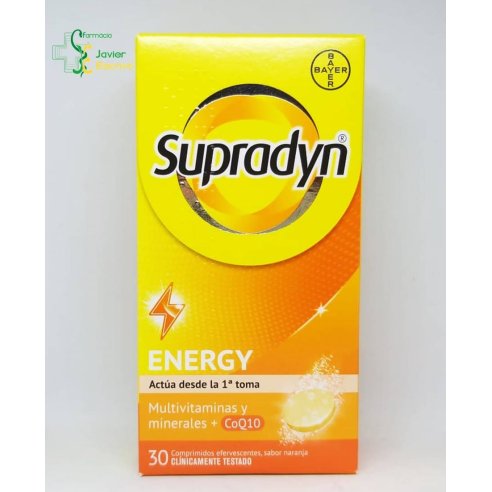 Supradyn Energy 30 compr efervescentes