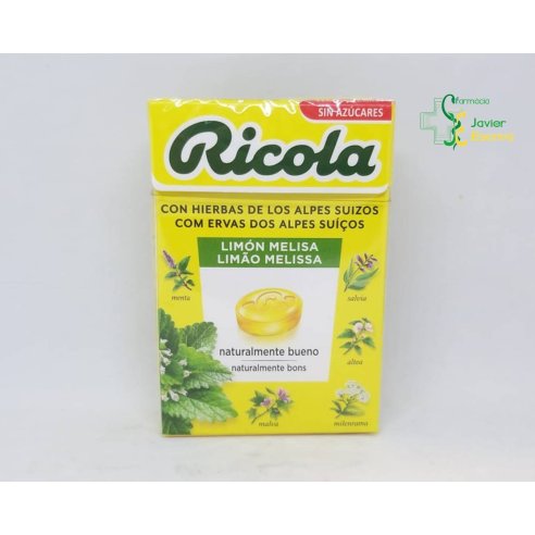 Caramelos Ricola Limón-Melisa 50g