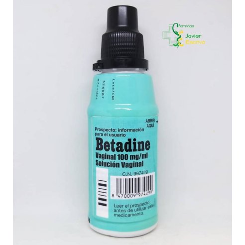 Betadine Vaginal Solución Vaginal 125ml