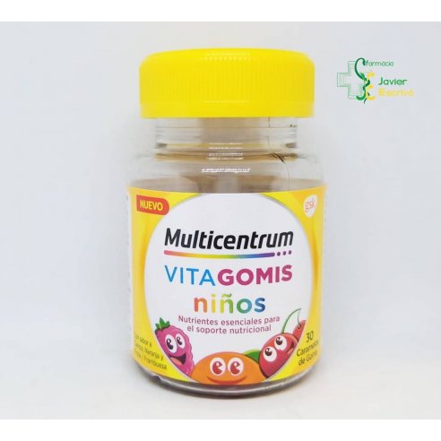 Multicentrum Vitagomis Niños 30 gominolas