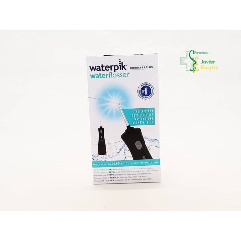 Irrigador Bucal Inalámbrico Waterpik Plus Negro