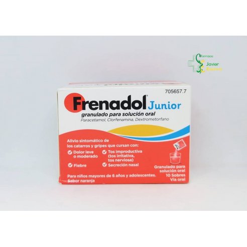 Frenadol Junior 10 sobres