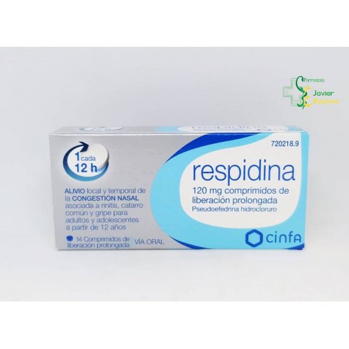 Respidina 120mg 14 comprimidos