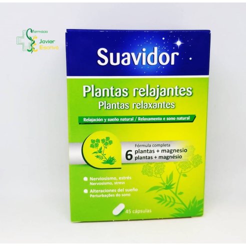 Suavidor Plantas Relajantes 45 cápsulas Urgo