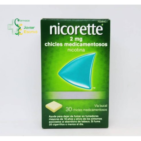 Nicorette 2mg 30 chicles