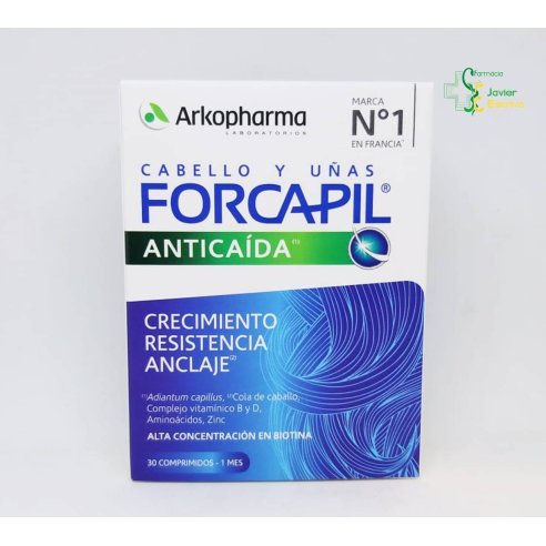 Forcapil Anticaída 30 comprimidos