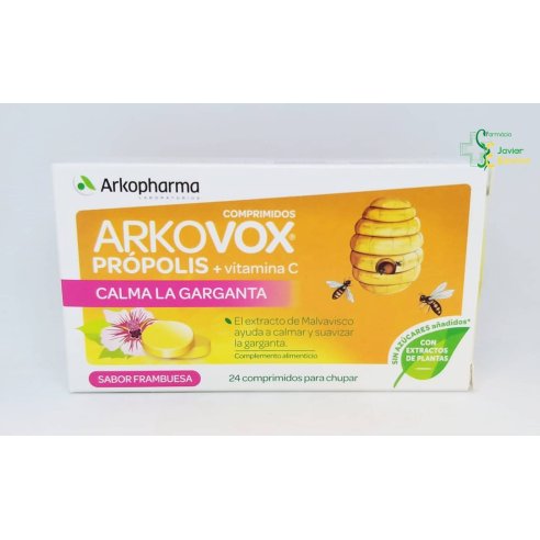 Arkovox Própolis Vitamina C sabor Frambuesa