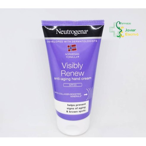 Crema Manos Visibly Renew SPF20 Neutrogena