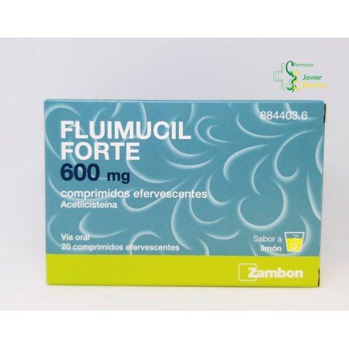 Fluimucil Forte 600mg 20 comprimidos efervescent