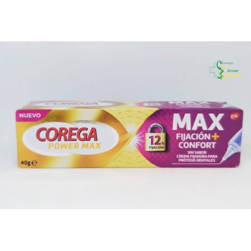 Corega Power Max (Fijación + Confort) 40g