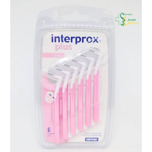 Cepillo Interprox Plus Nano 6 unidades Dentaid